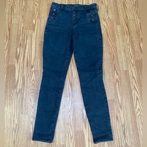 Womens PAIGE 29 Emmie ultra skinny high rise black jeans